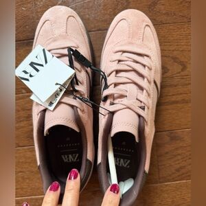 Zara Blush Pink Women's Sneakers